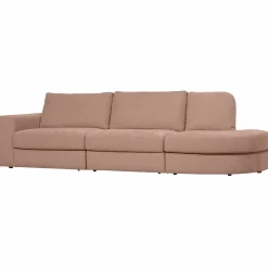 New WOOOD Family bank 2,5-zits ronding rechts Roze