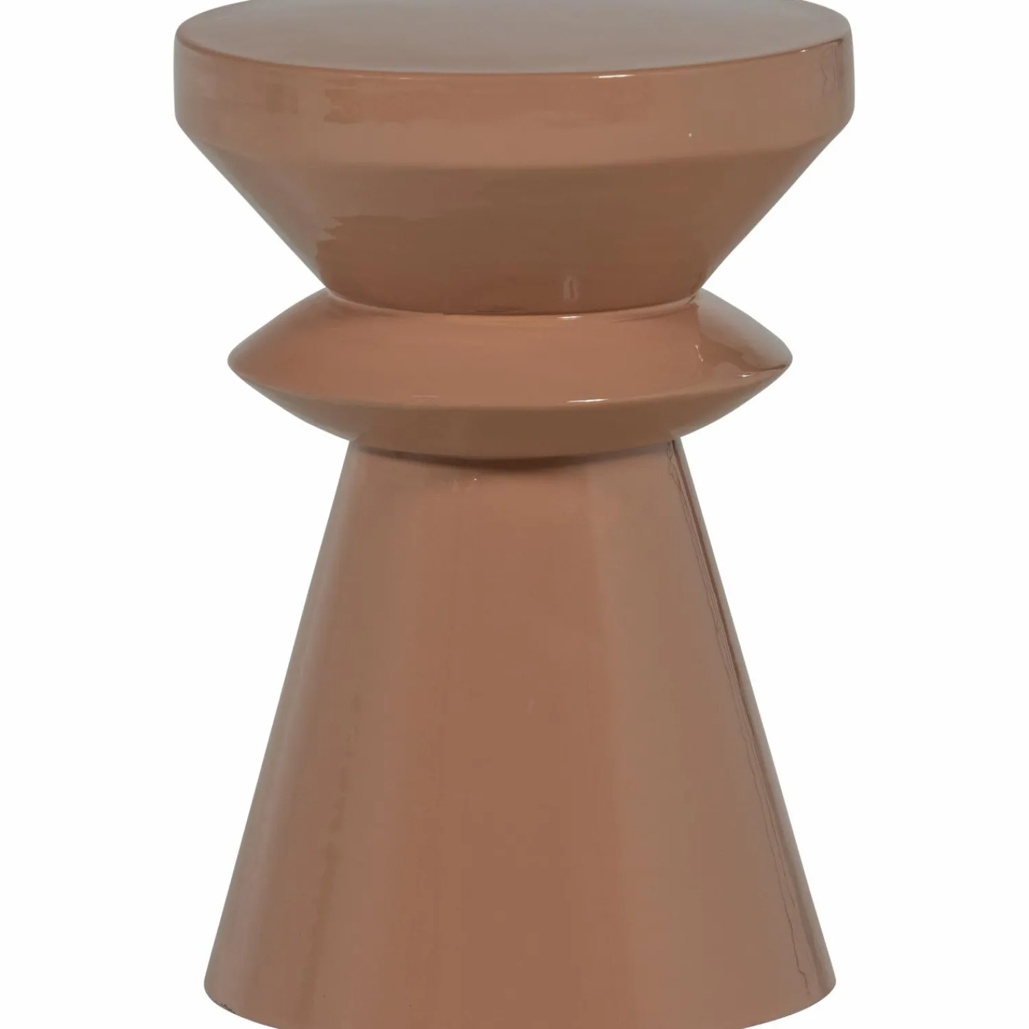 Discount WOOOD Fedde bijzettafel metaal oud roze