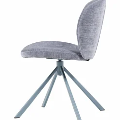 Sale WOOOD Femke eetkamerstoel chenille Blauw