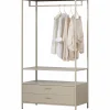 WOOOD Ferris open kledingkast 100 cm metaal zand