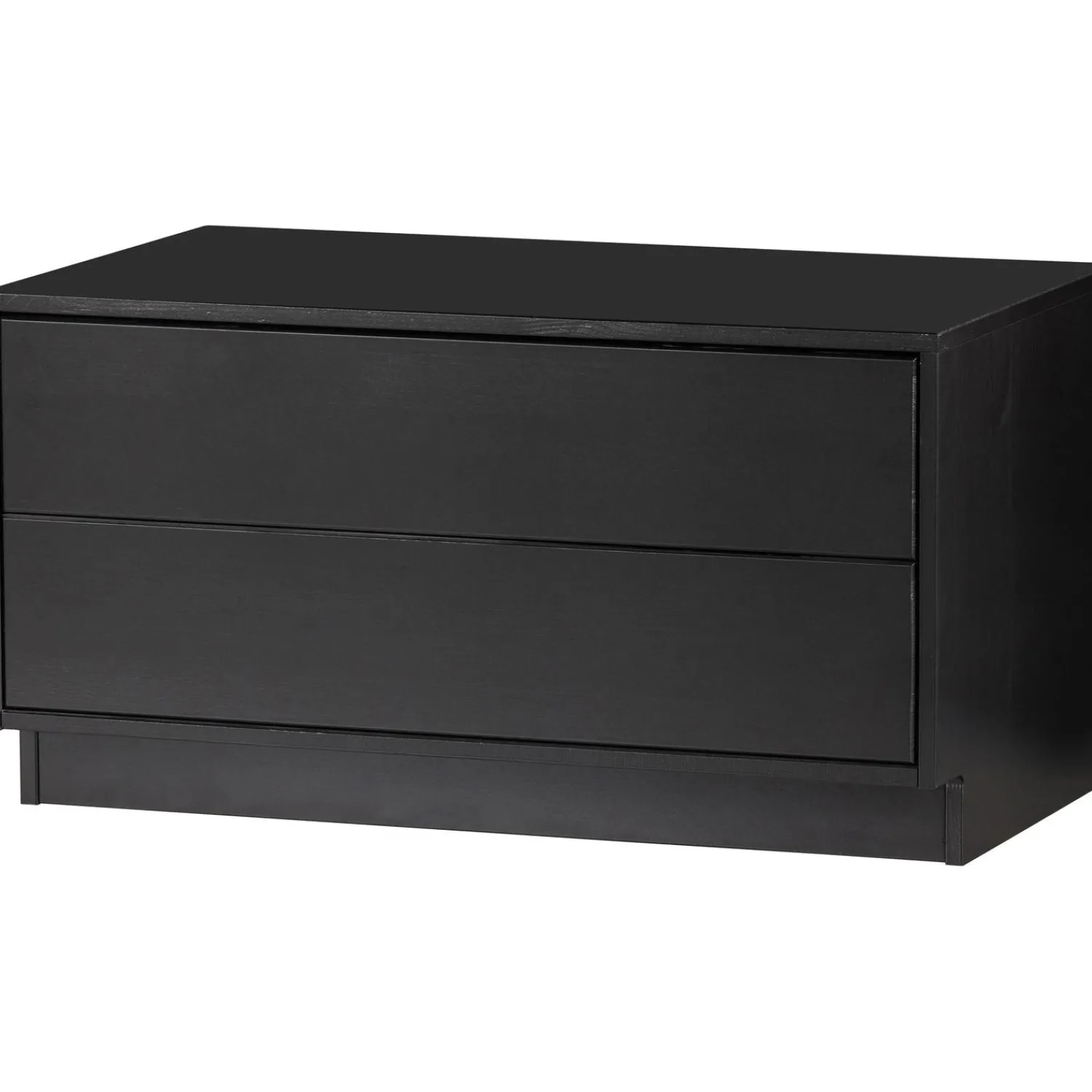 Discount WOOOD Finca tv meubel 75 cm grenen diepzwart