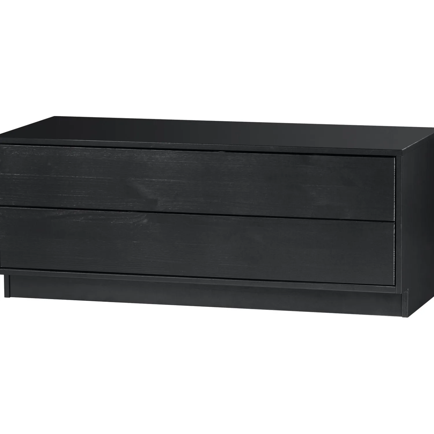 Discount WOOOD Finca tv meubel 100 cm grenen diepzwart