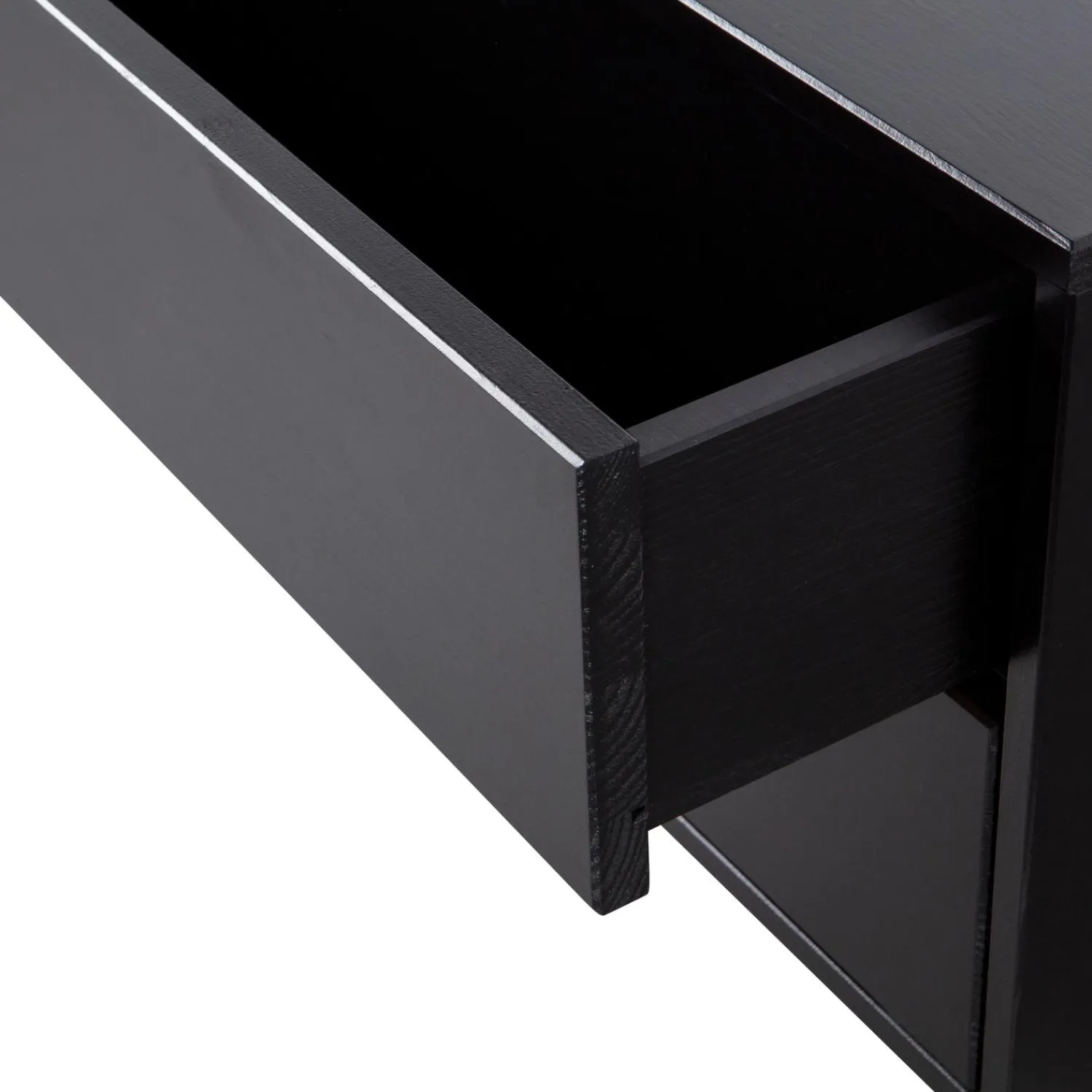Discount WOOOD Finca tv meubel 100 cm grenen diepzwart