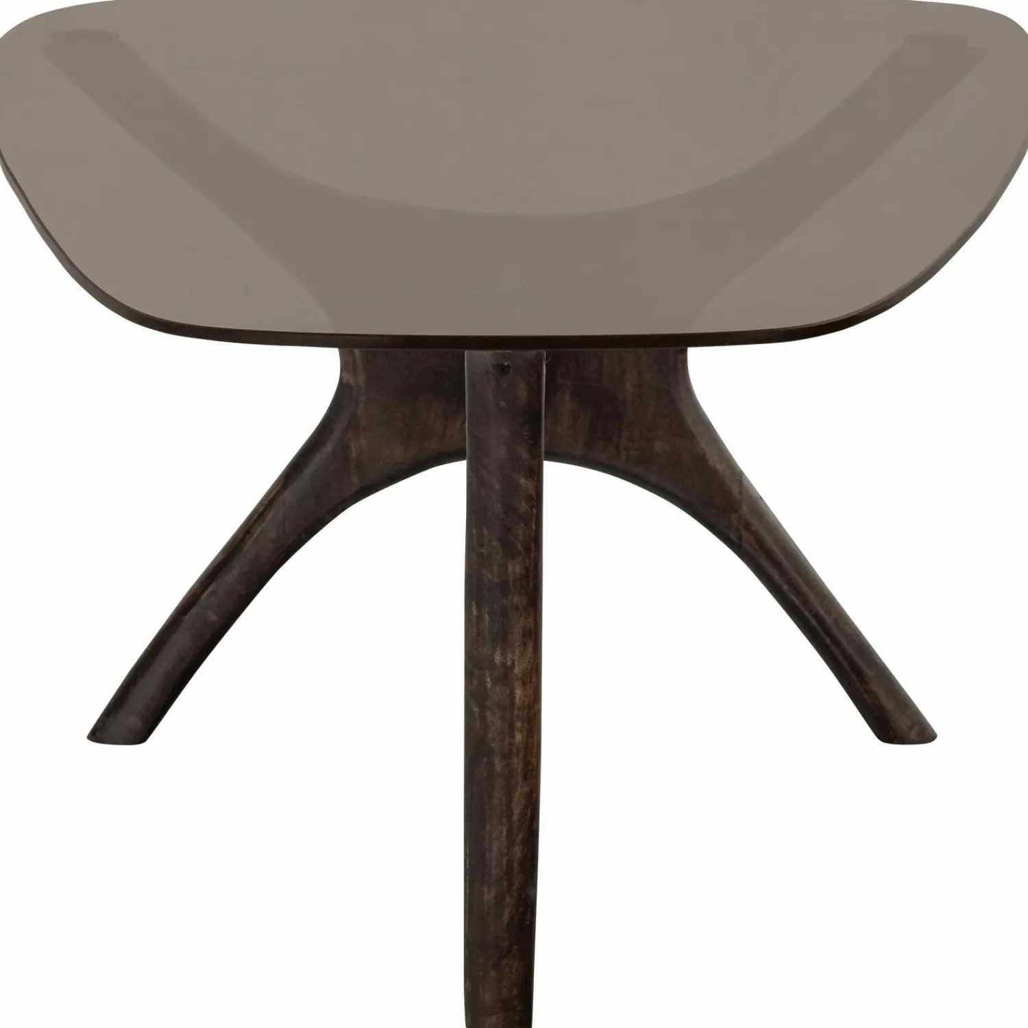Outlet WOOOD Flash salontafel mango hout/glass walnoot