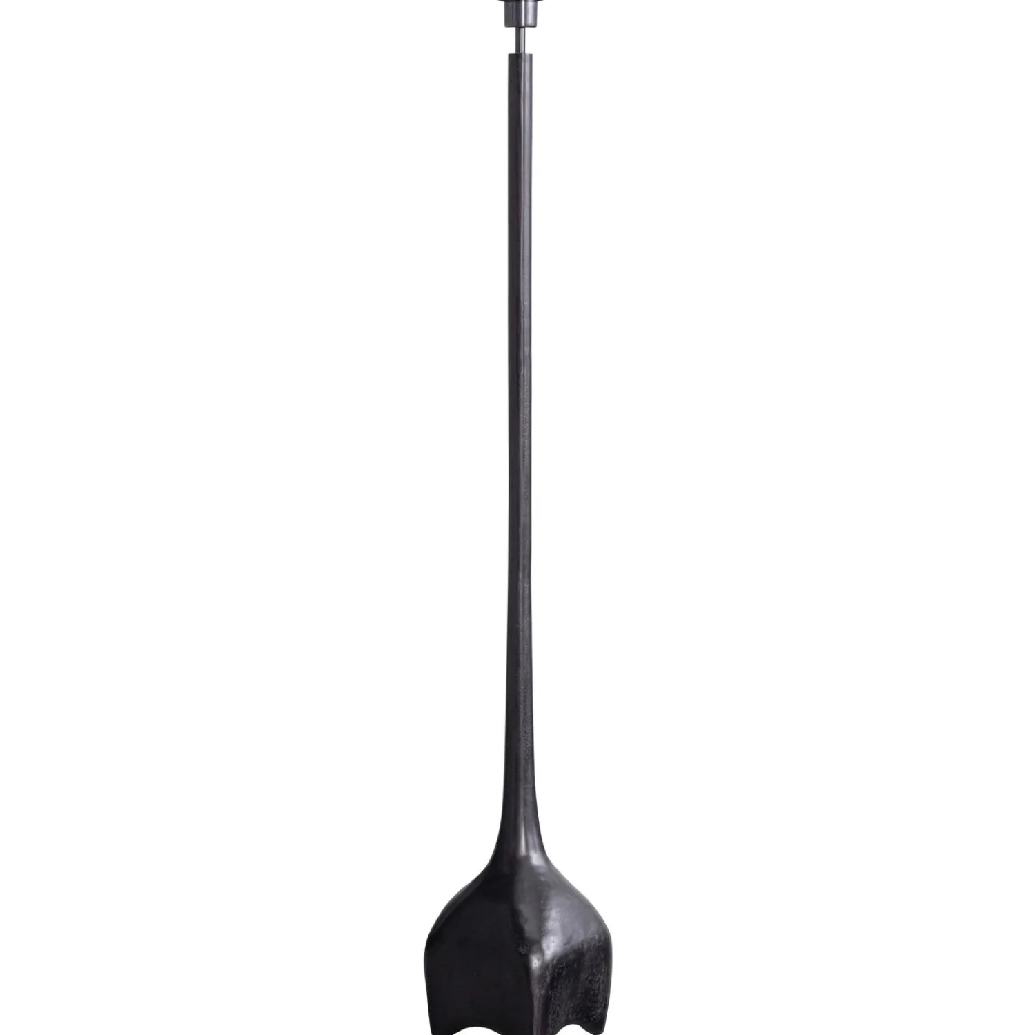 New WOOOD Foss lampenvoet aluminium antiek zwart/bruin