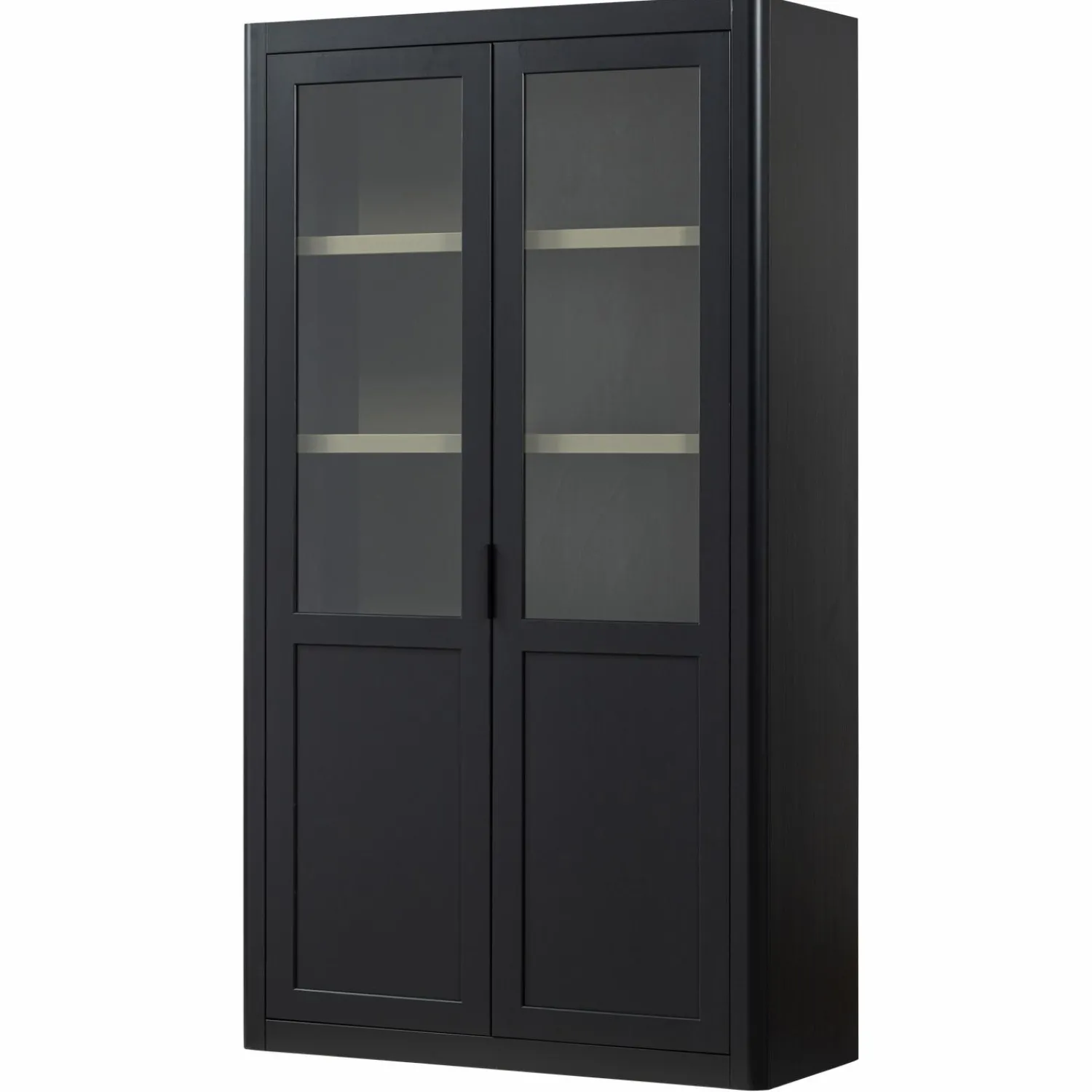Outlet WOOOD Gunnar buffetkast grenen /mud Matzwart