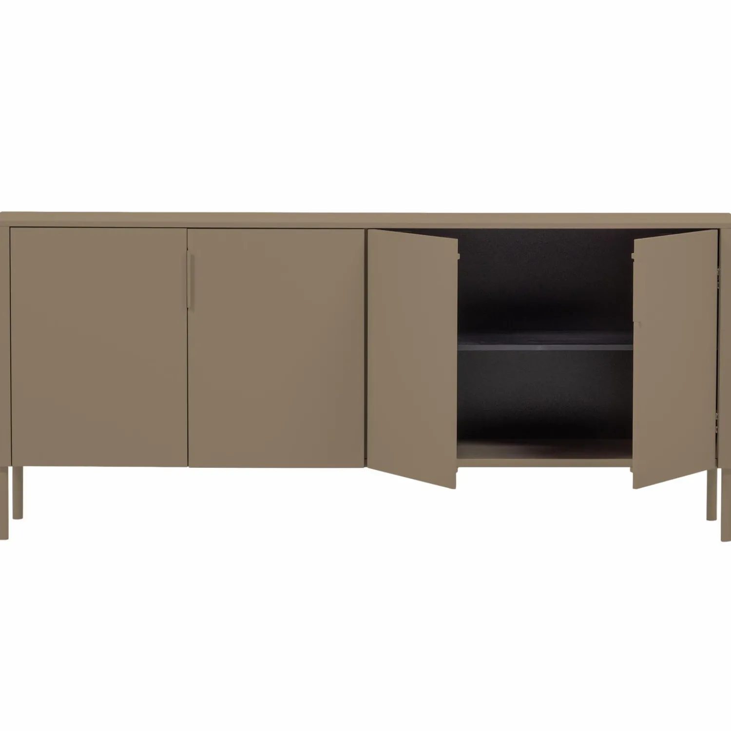WOOOD Gunnar dressoir 200 cm grenen Mud