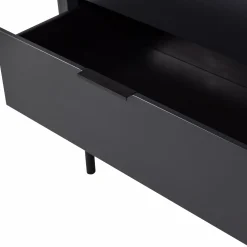 Best WOOOD Gunnar ladekast grenen Matzwart