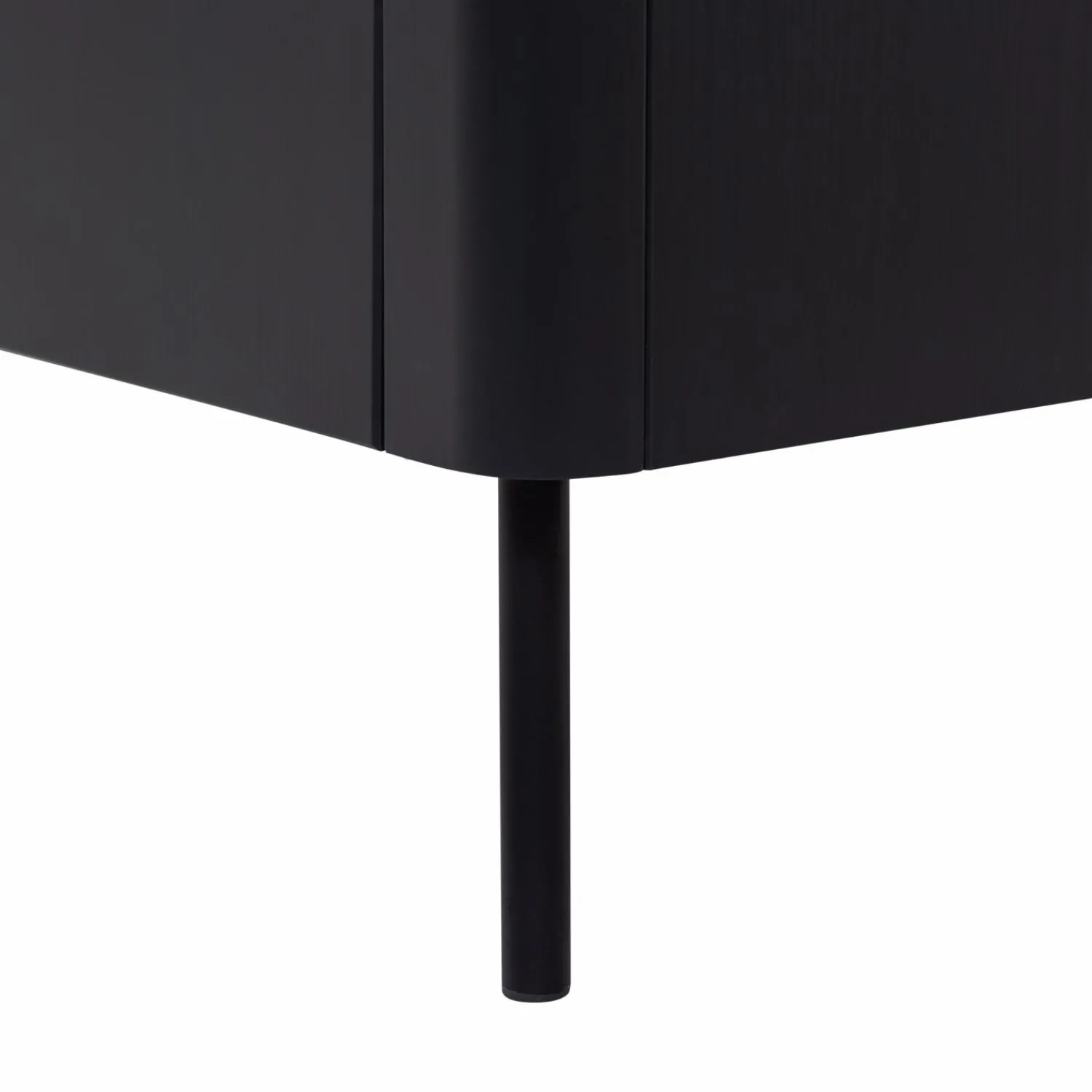 Discount WOOOD Gunnar tv meubel 154 cm grenen Matzwart