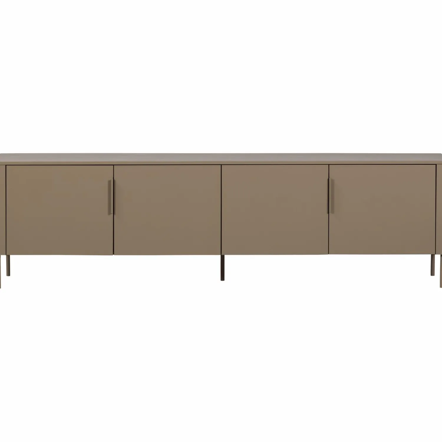 WOOOD Gunnar tv meubel 200 cm grenen Mud