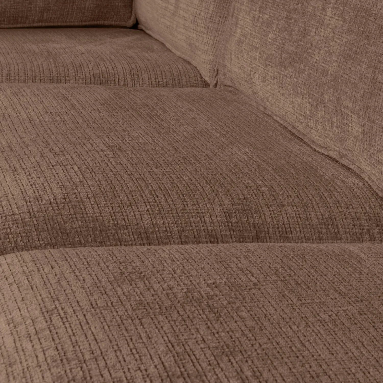 Clearance WOOOD Hajo hoekbank links chenille Mud
