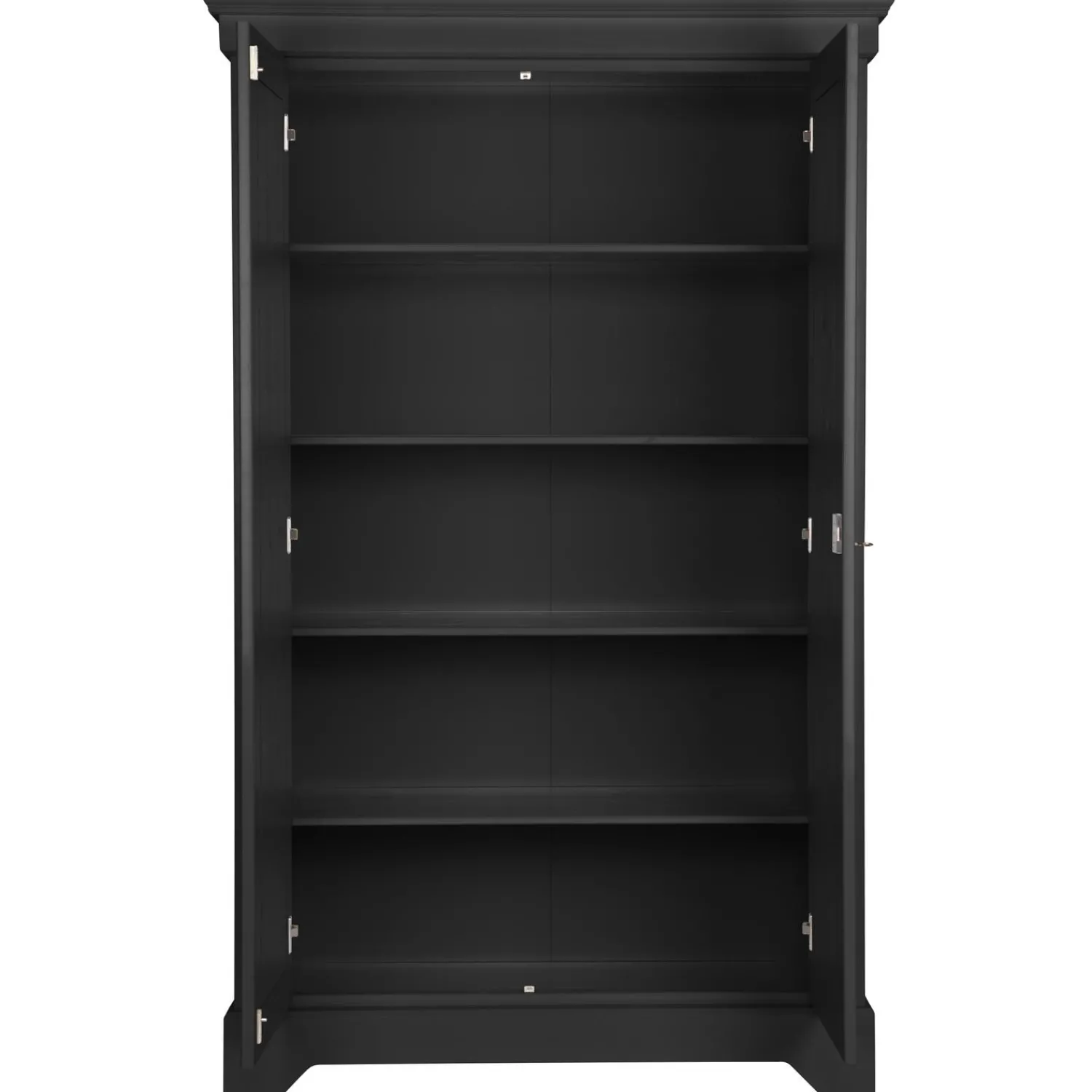 New WOOOD Isabel brocante kast grenen Matzwart