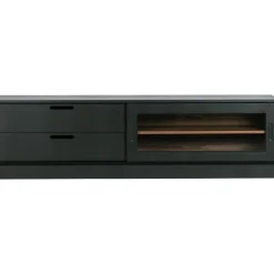New WOOOD James tv meubel zwart/walnoot