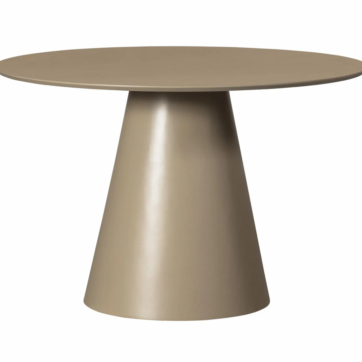 WOOOD Jorre eettafel mdf ø120 cm Militair bruin