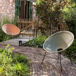 New WOOOD Kazoun tuin loungestoel wicker Groen