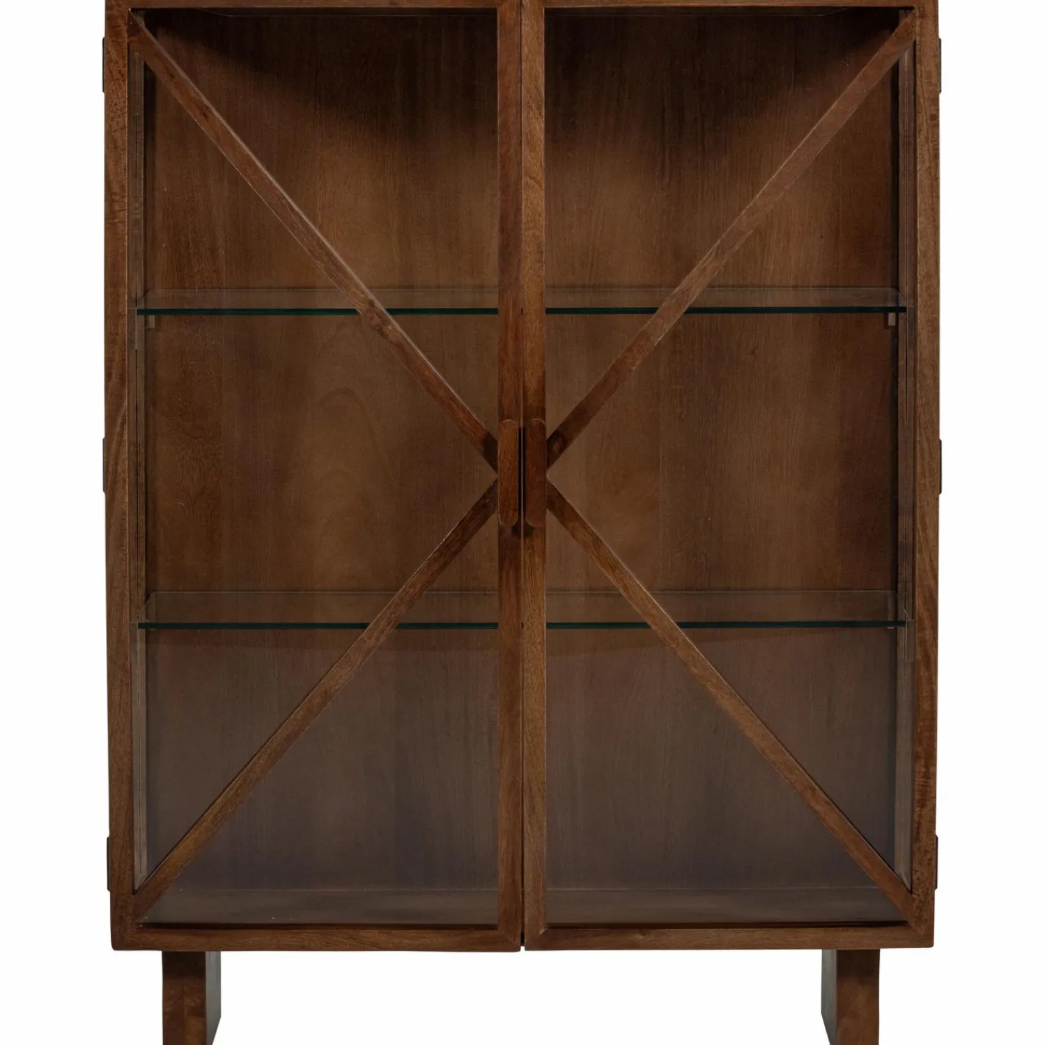 Sale WOOOD Kella 2-deurs kast mango hout Bruin