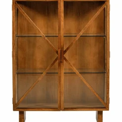 New WOOOD Kella 2-deurs kast mango hout Naturel
