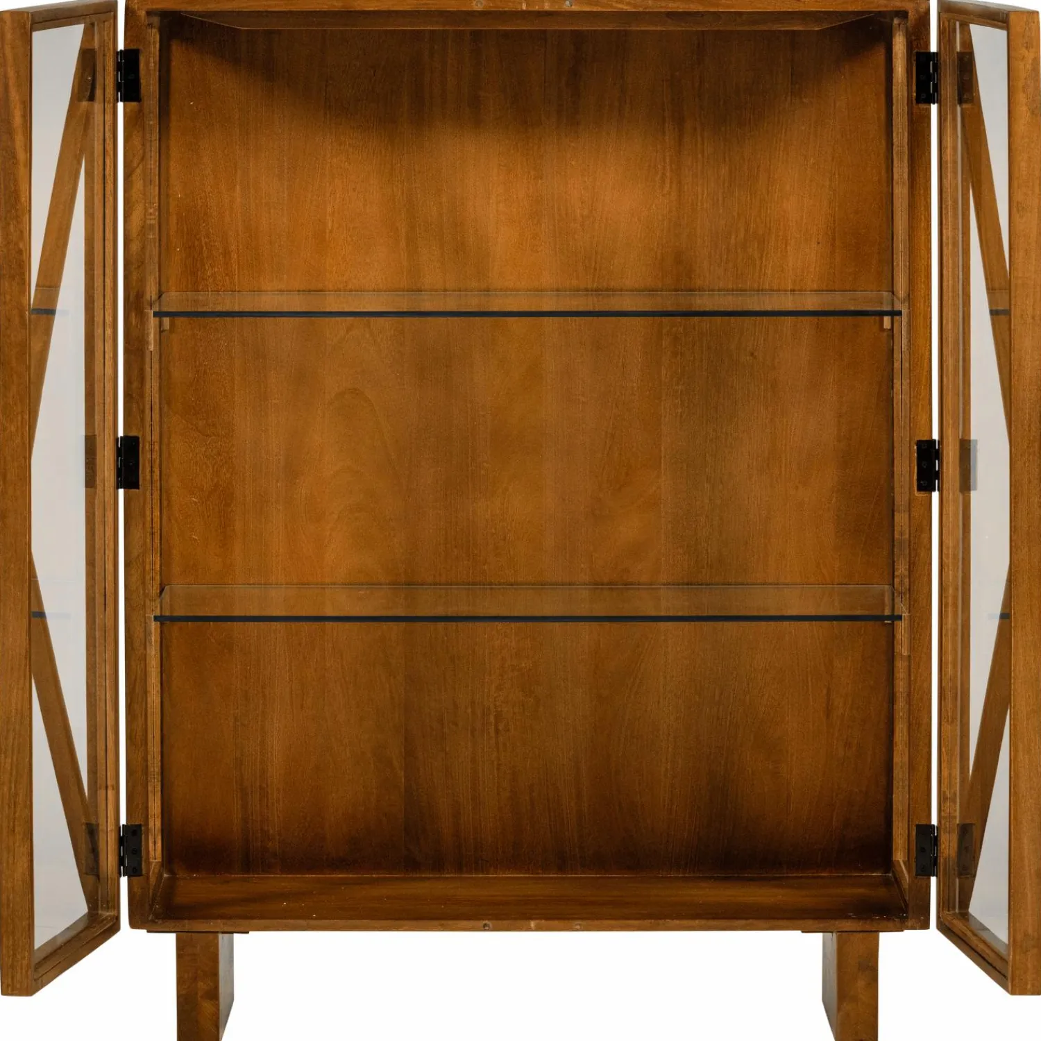 New WOOOD Kella 2-deurs kast mango hout Naturel