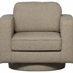 Sale WOOOD Lazy draaifauteuil bouclé Zand
