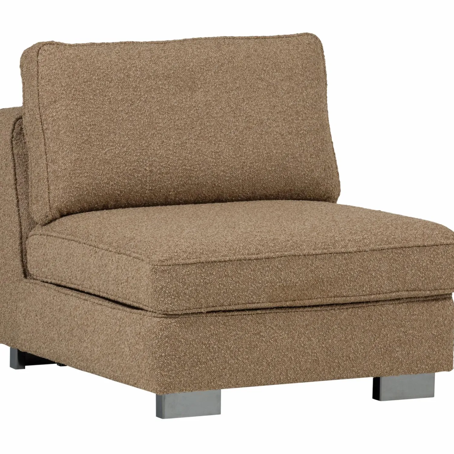 Best WOOOD Lazy 1-zits element bouclé Bruin