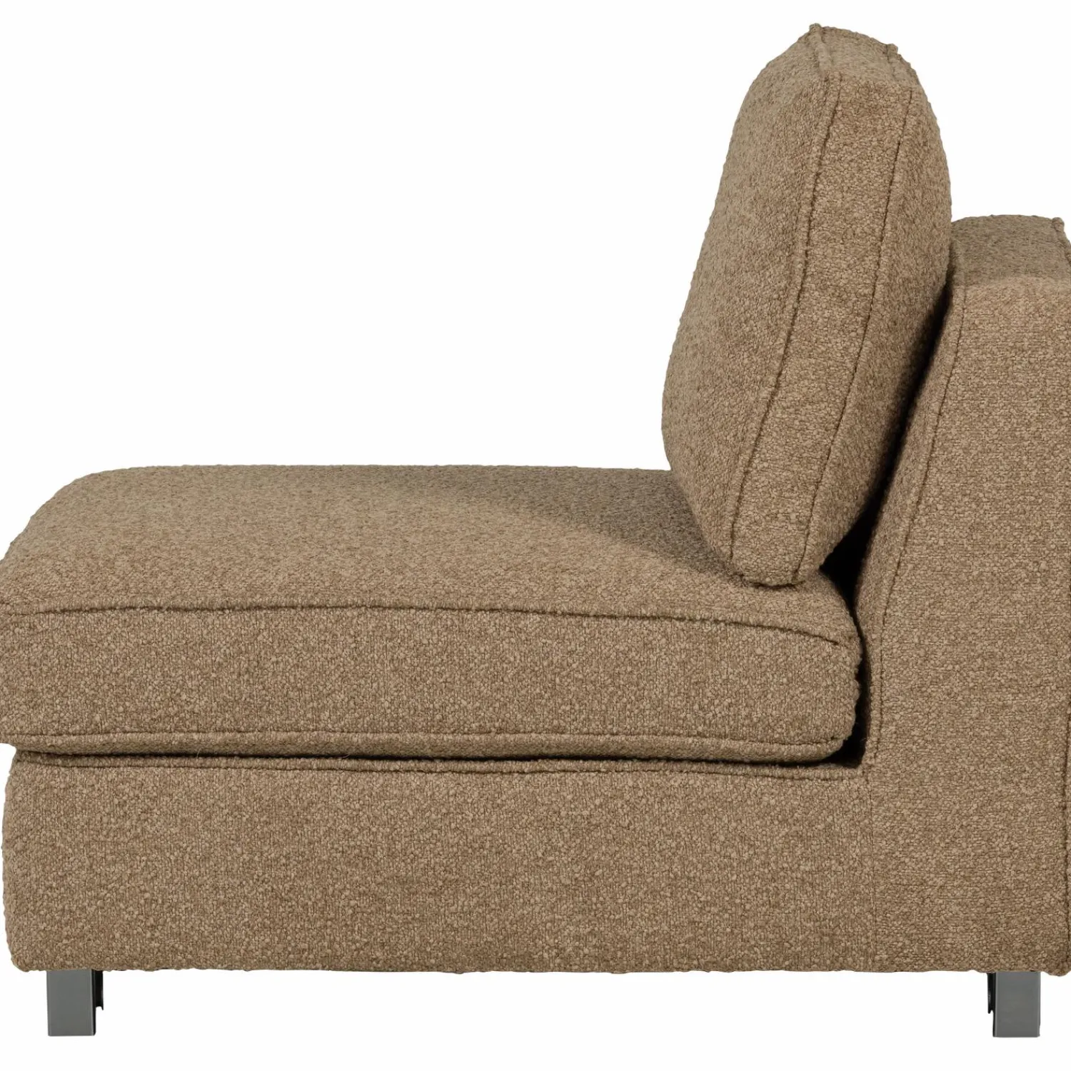 Best WOOOD Lazy 1-zits element bouclé Bruin