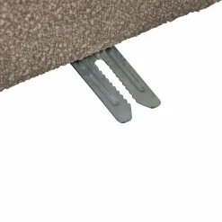 Online WOOOD Lazy 1-zits element met arm rechts bouclé Zand