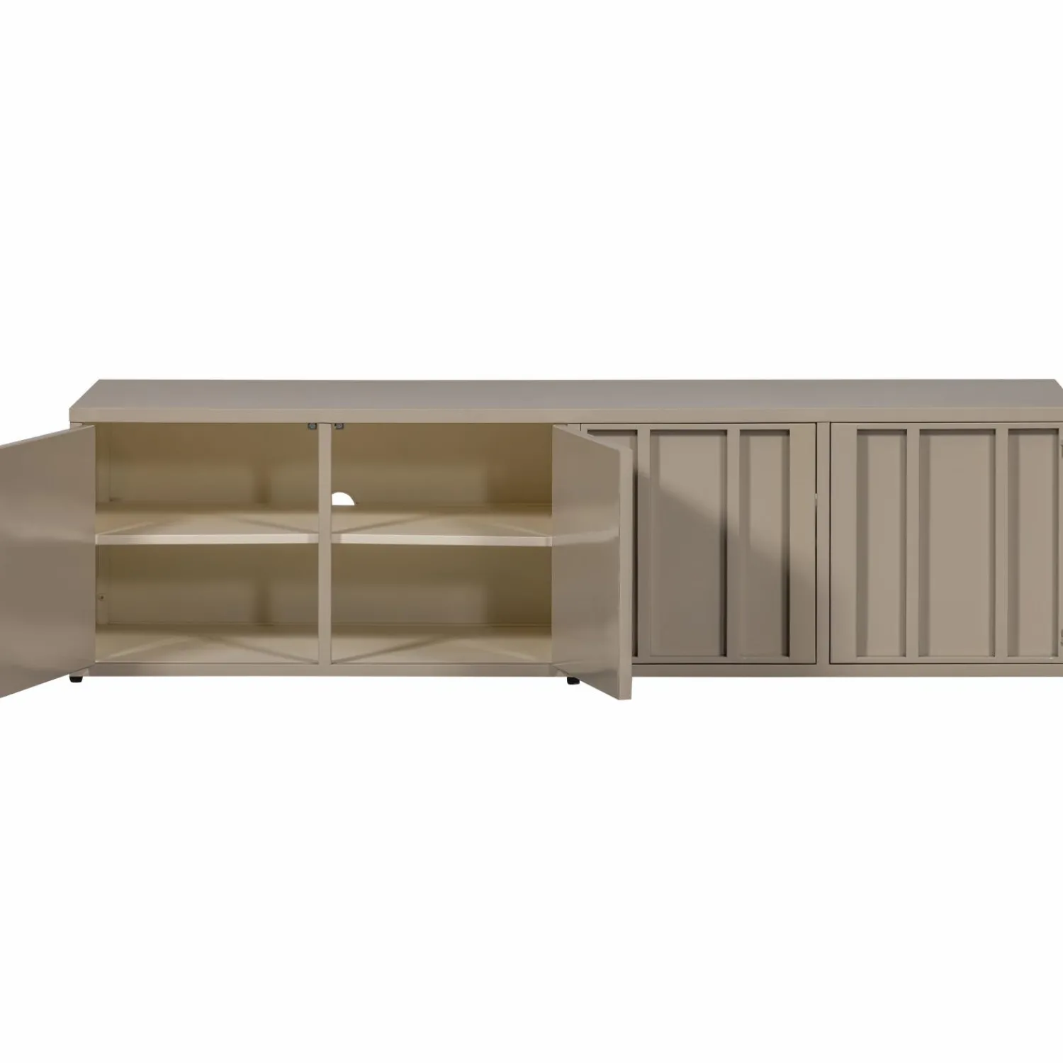 Sale WOOOD Level tv meubel metaal 44x160 cm Zand
