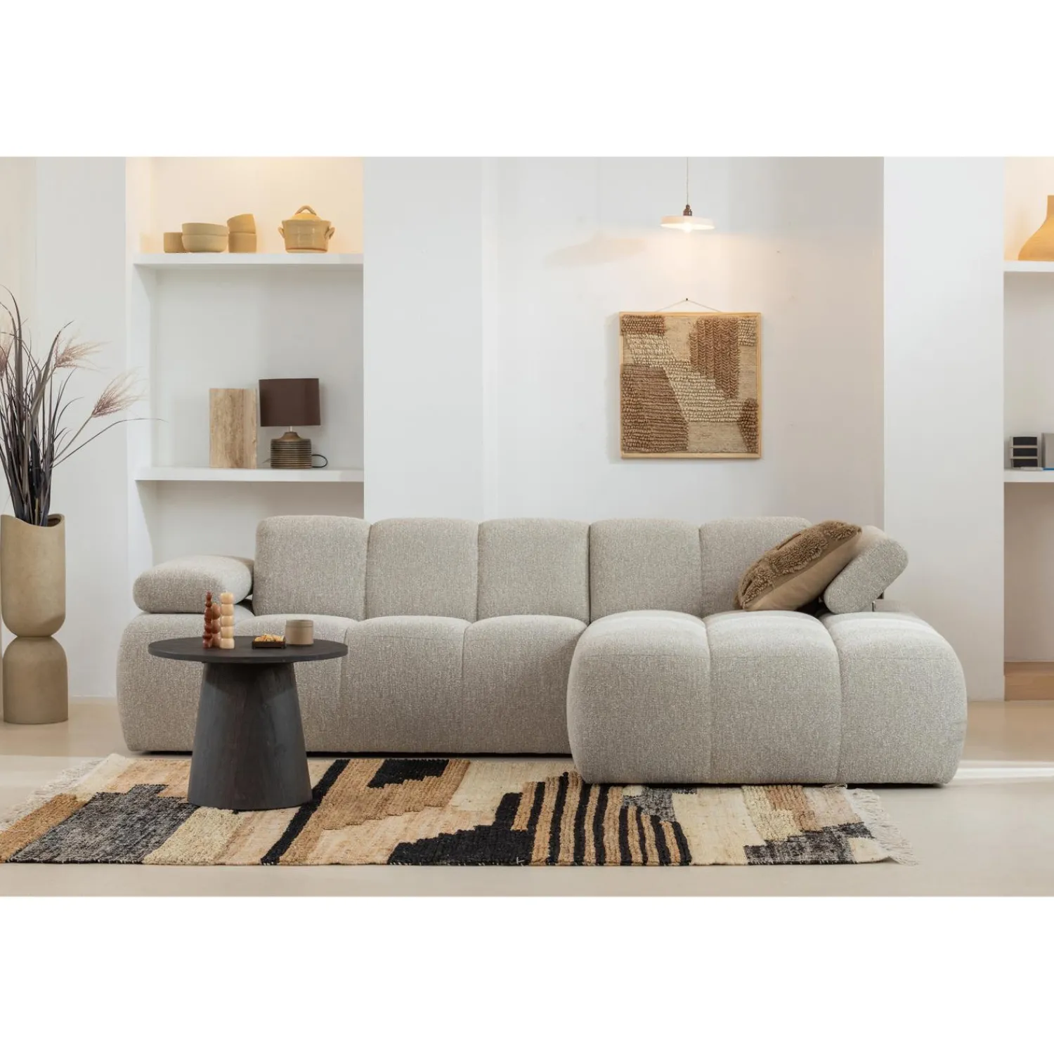 Discount WOOOD Liberal vloerkleed naturel melange 170x240 cm