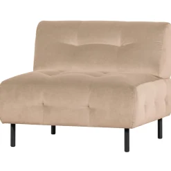 Clearance WOOOD Lloyd fauteuil velvet Zeezout