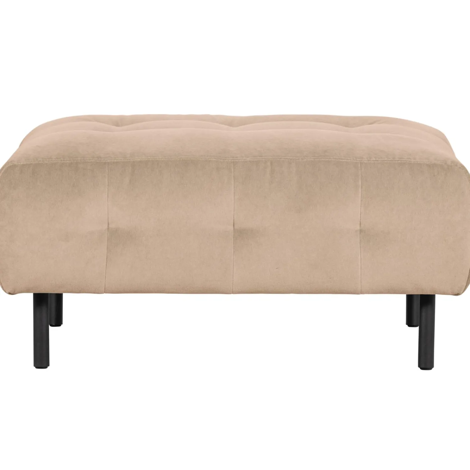 WOOOD Lloyd hocker velvet Zeezout