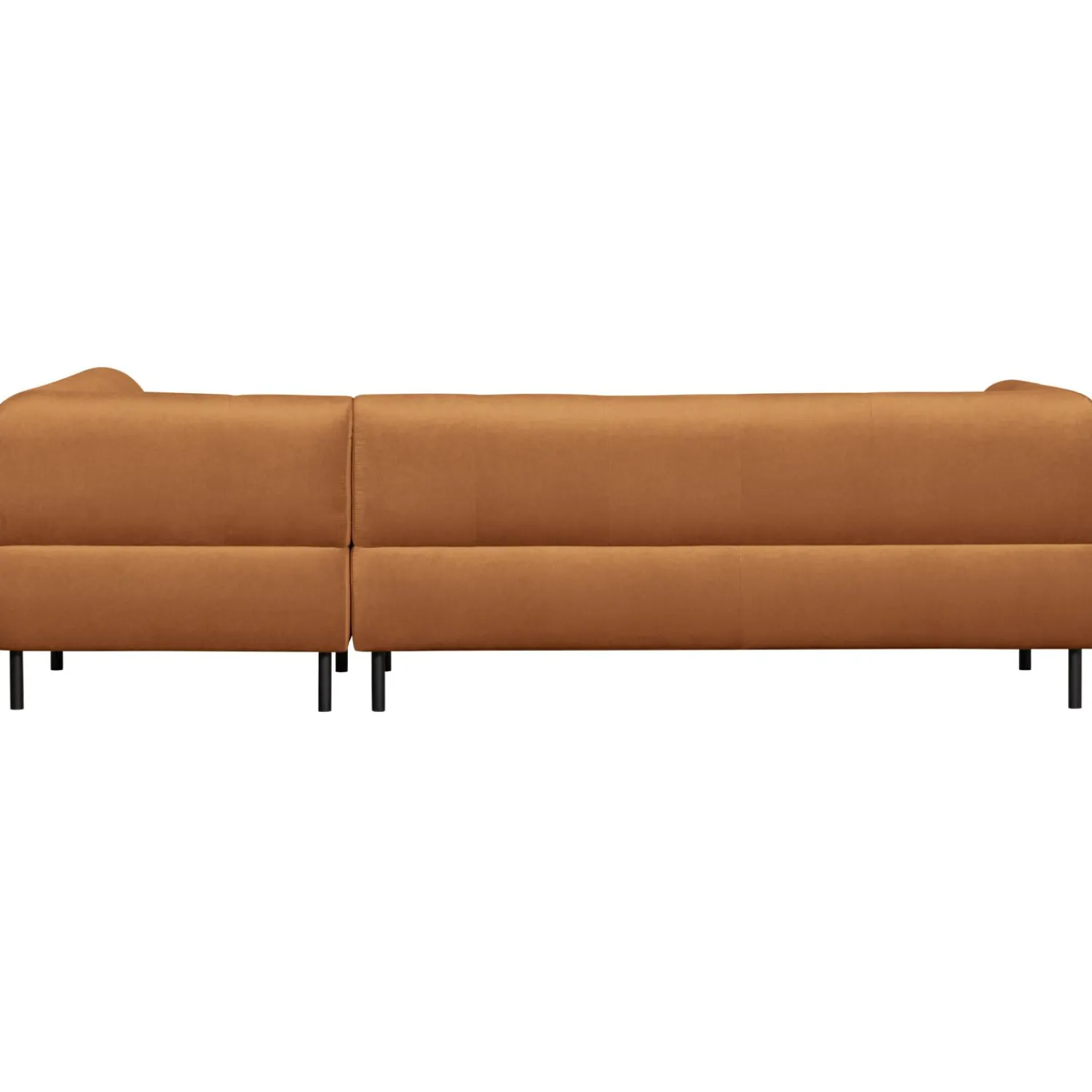 Online WOOOD Lloyd hoekbank rechts velvet Kaneel