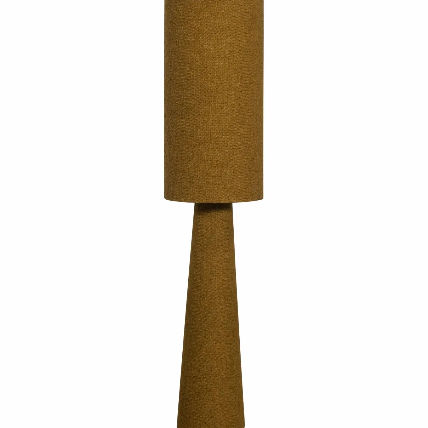Outlet WOOOD Loft vloerlamp metaal/bouclé 130xø30 cm Tapenade