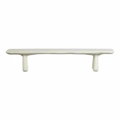Clearance WOOOD Loggia eetbankje vezelversterkte polymeer naturel 227x40 cm