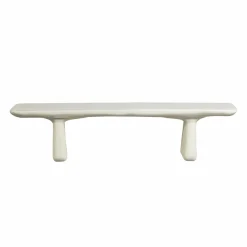 Discount WOOOD Loggia tuinbank vezelversterkte polymeer naturel 190x40 cm