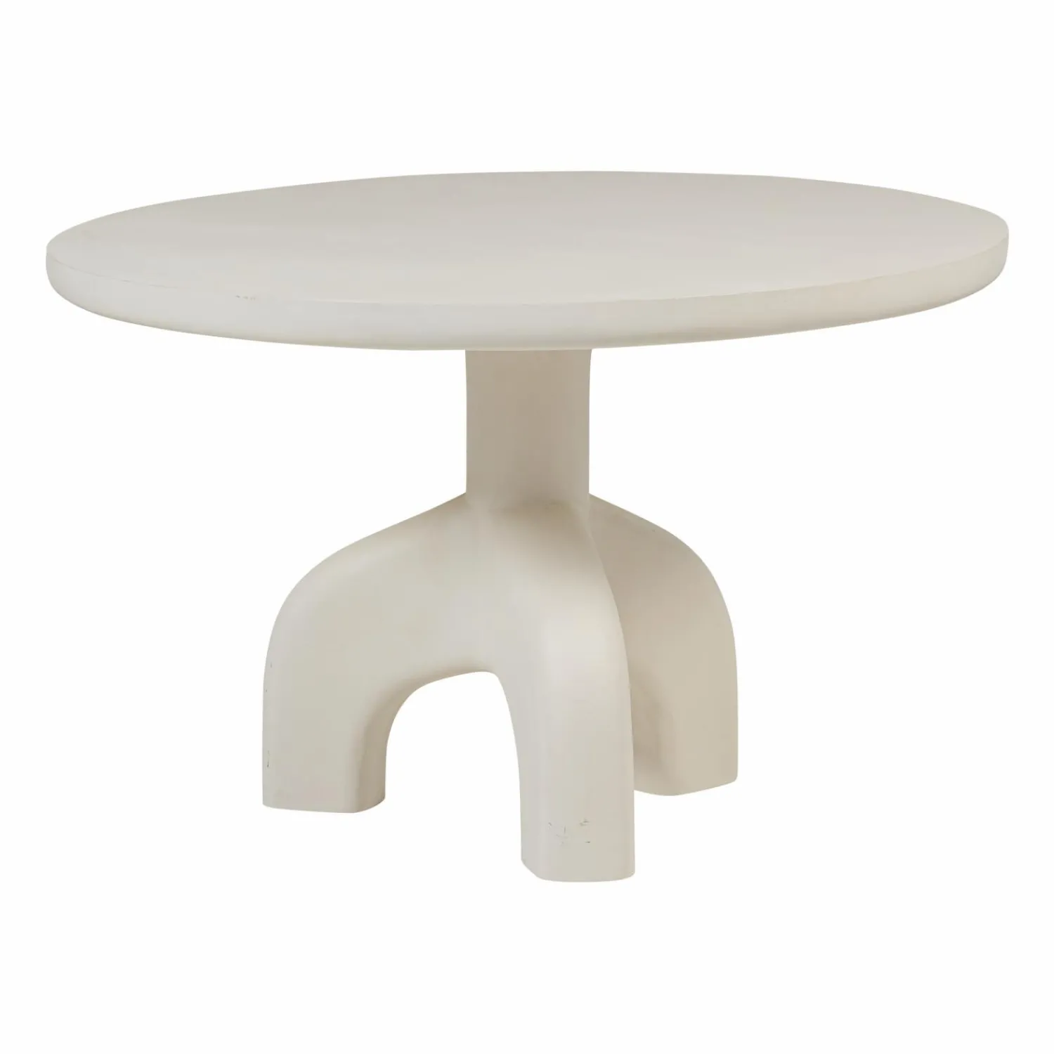 Clearance WOOOD Luno tuintafel rond ø120 cm vezelversterkte polymeer naturel