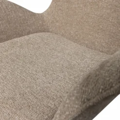 Best WOOOD Marten in hoogte verstelbare fauteuil Zand