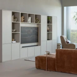 WOOOD Meggy tv opbergkast 160 cm grenen dust