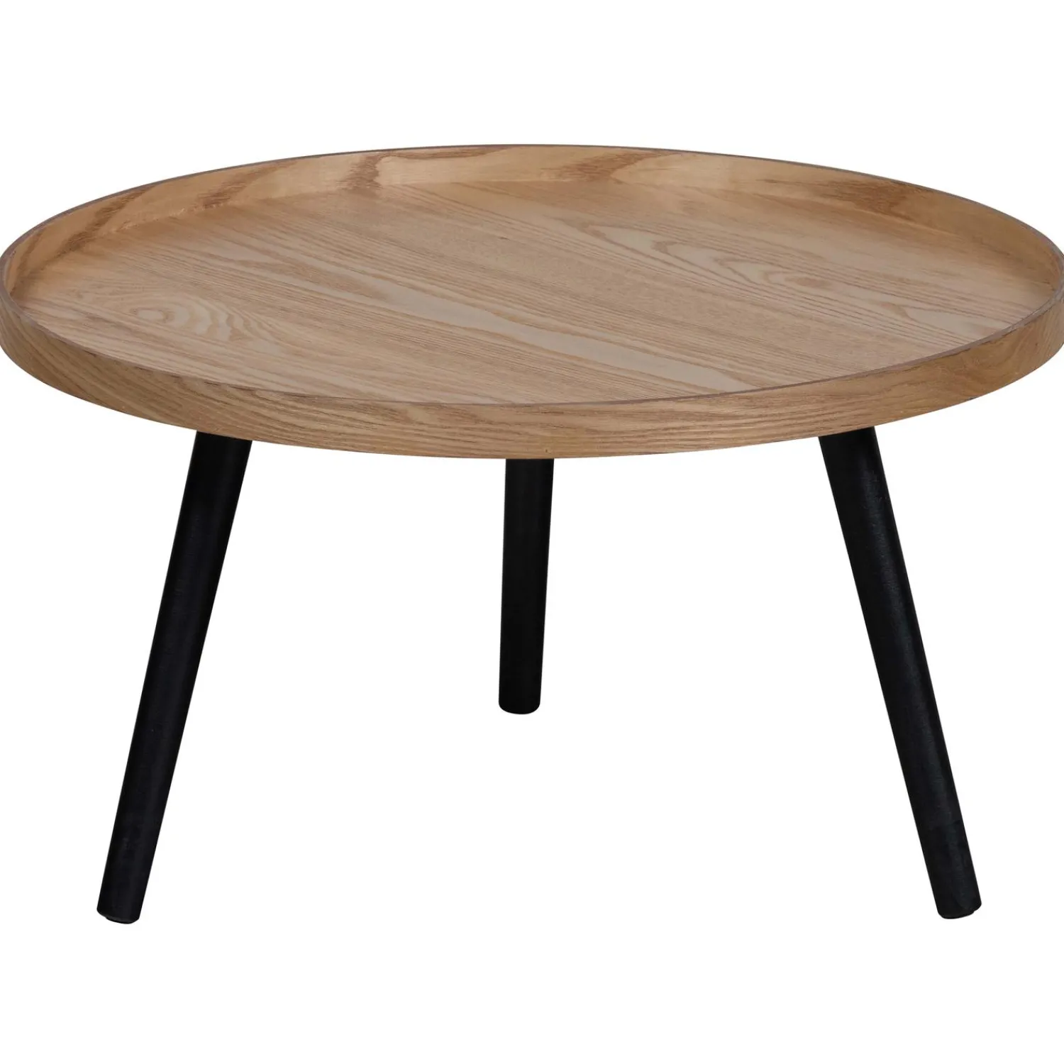 New WOOOD Mesa bijzettafel L hout 34xø60 Naturel
