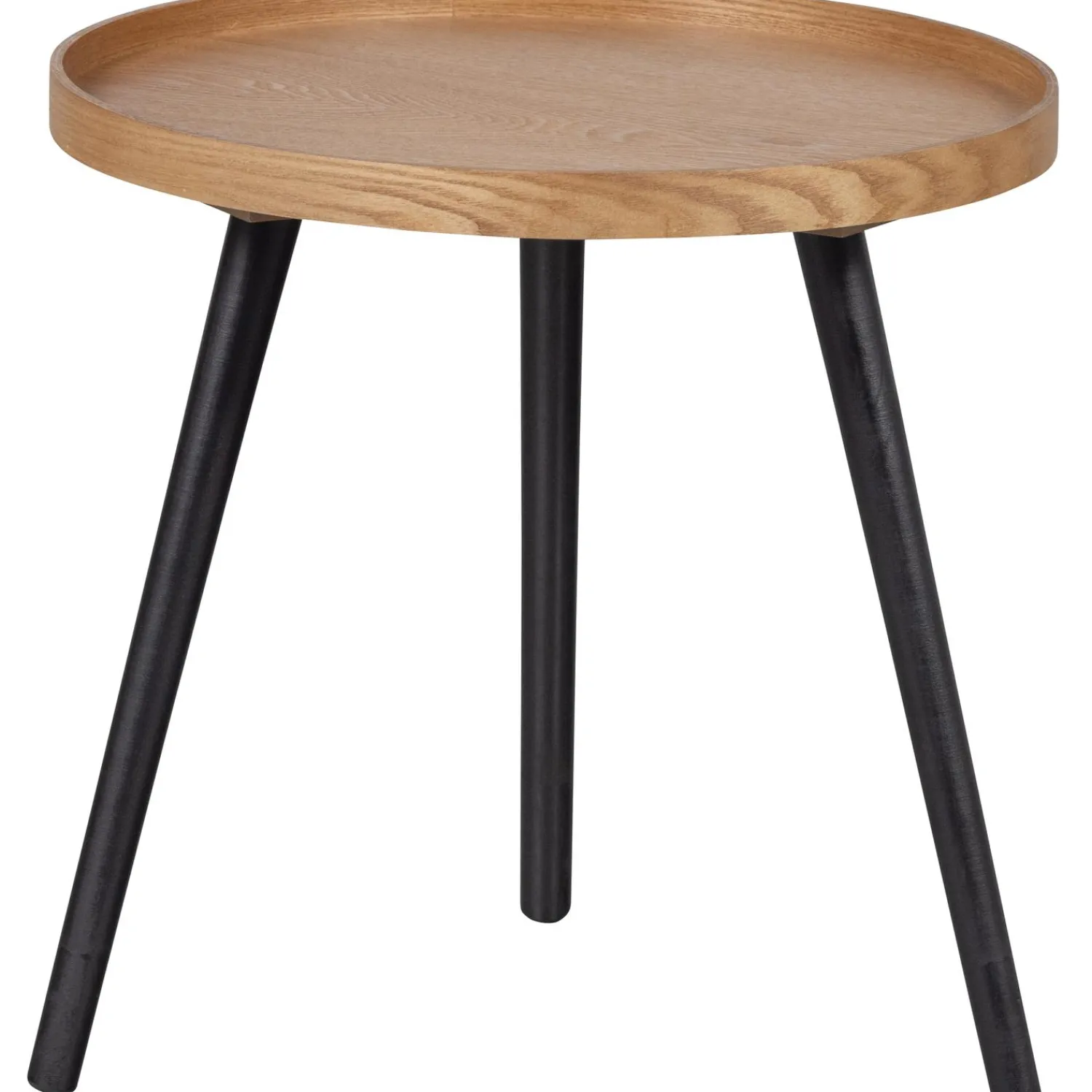 New WOOOD Mesa bijzettafel M hout 45xø45 Naturel