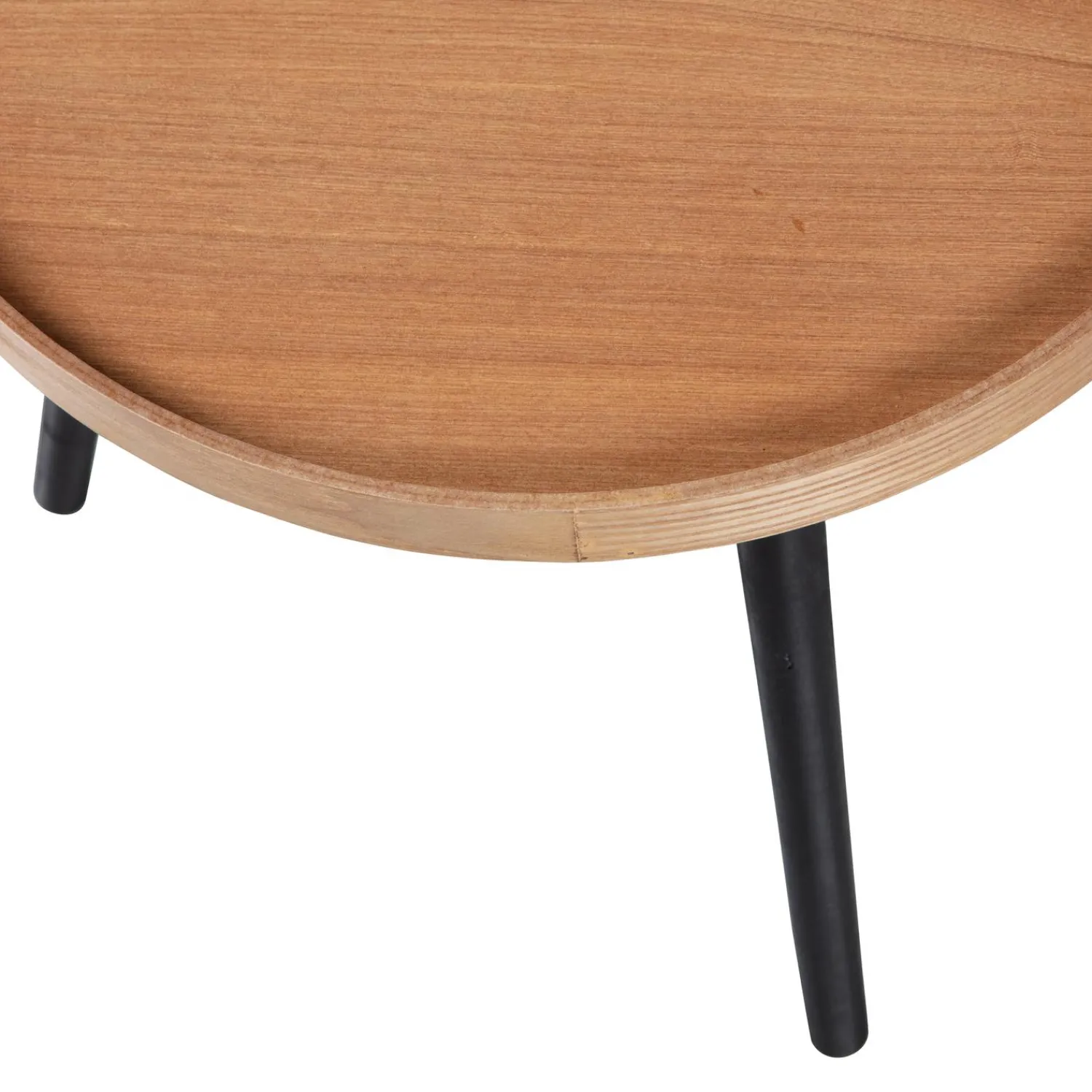 New WOOOD Mesa bijzettafel M hout 45xø45 Naturel