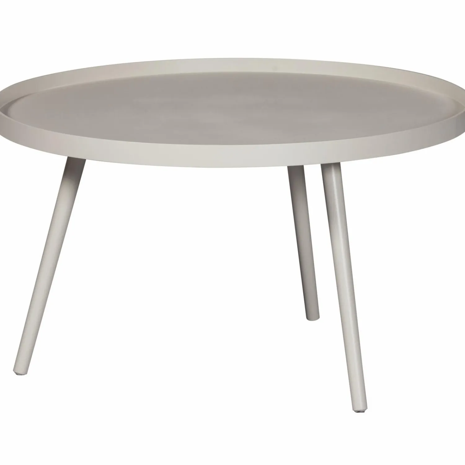 Clearance WOOOD Mesa bijzettafel XL hout 39xø78 Zand