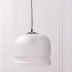 Hot WOOOD Micah hanglamp glas off white
