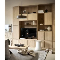 New WOOOD Modulair bovenkast 40 cm eiken naturel mat