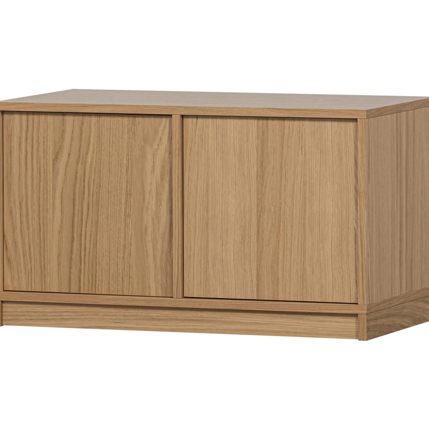 Online WOOOD Modulair onderkast 77 cm eiken naturel mat