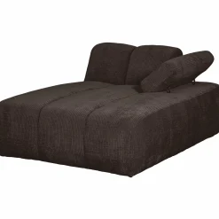 Best WOOOD Mojo chaise longue element rechts ribstof Bruin