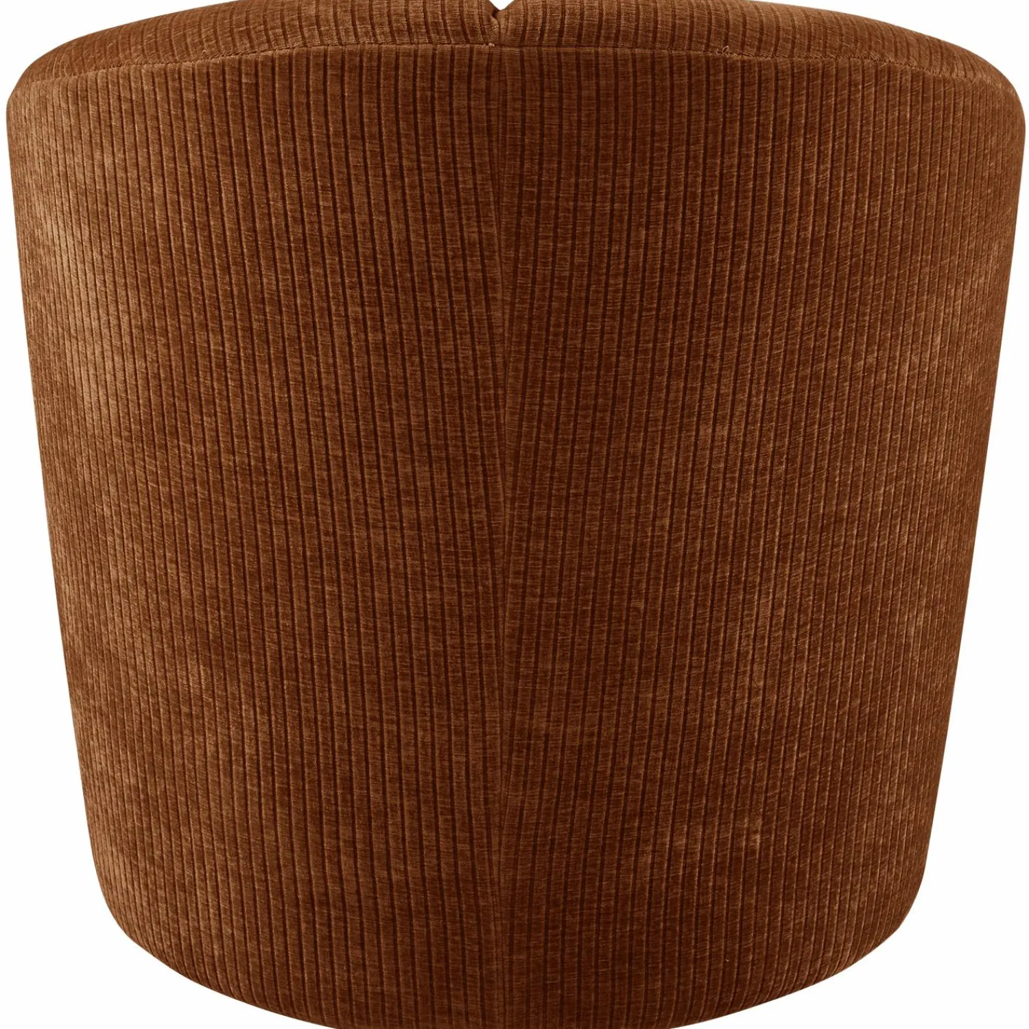 Clearance WOOOD Mojo draaifauteuil ribstof Roestbruin