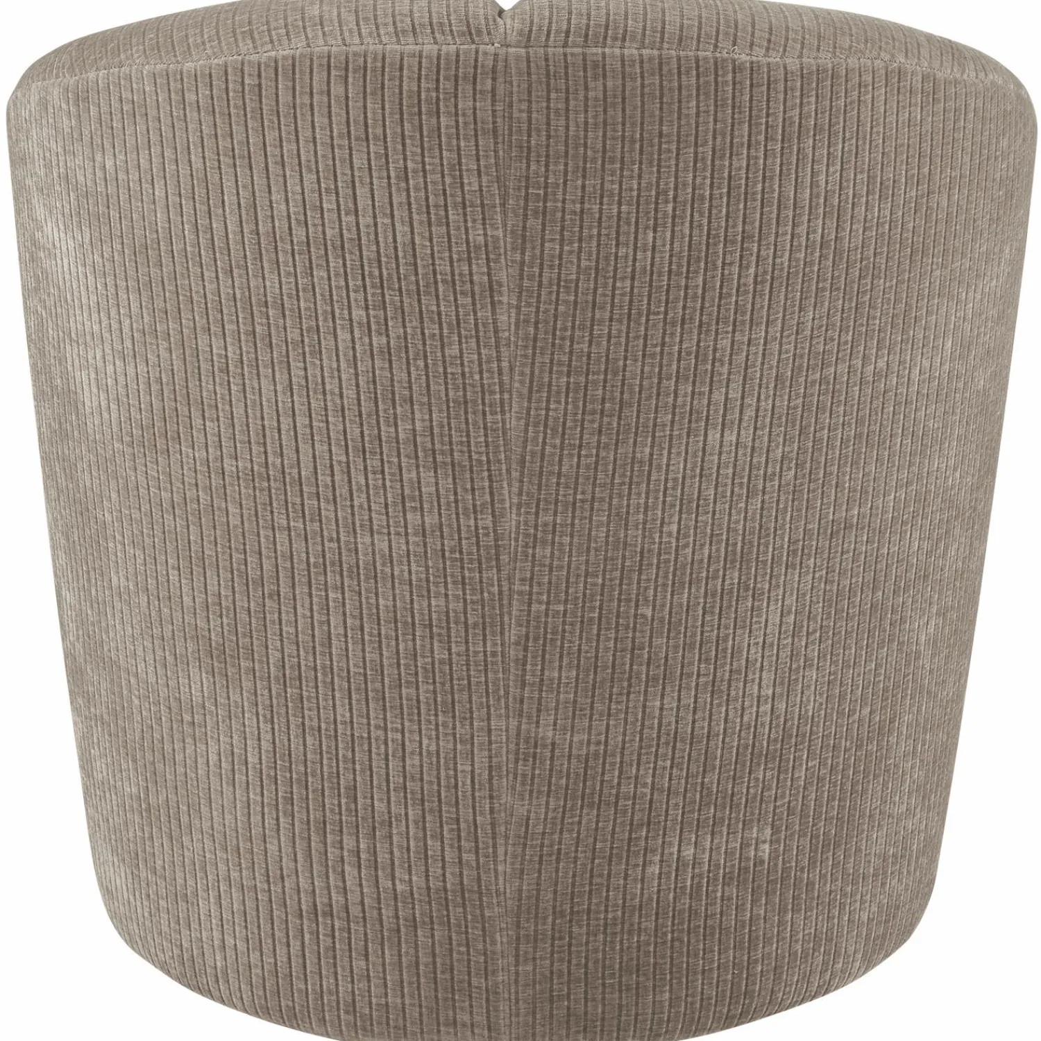 Best WOOOD Mojo draaifauteuil ribstof donker zand Donkerzand