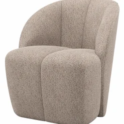 Online WOOOD Mojo draaifauteuil wollig Donkerzand