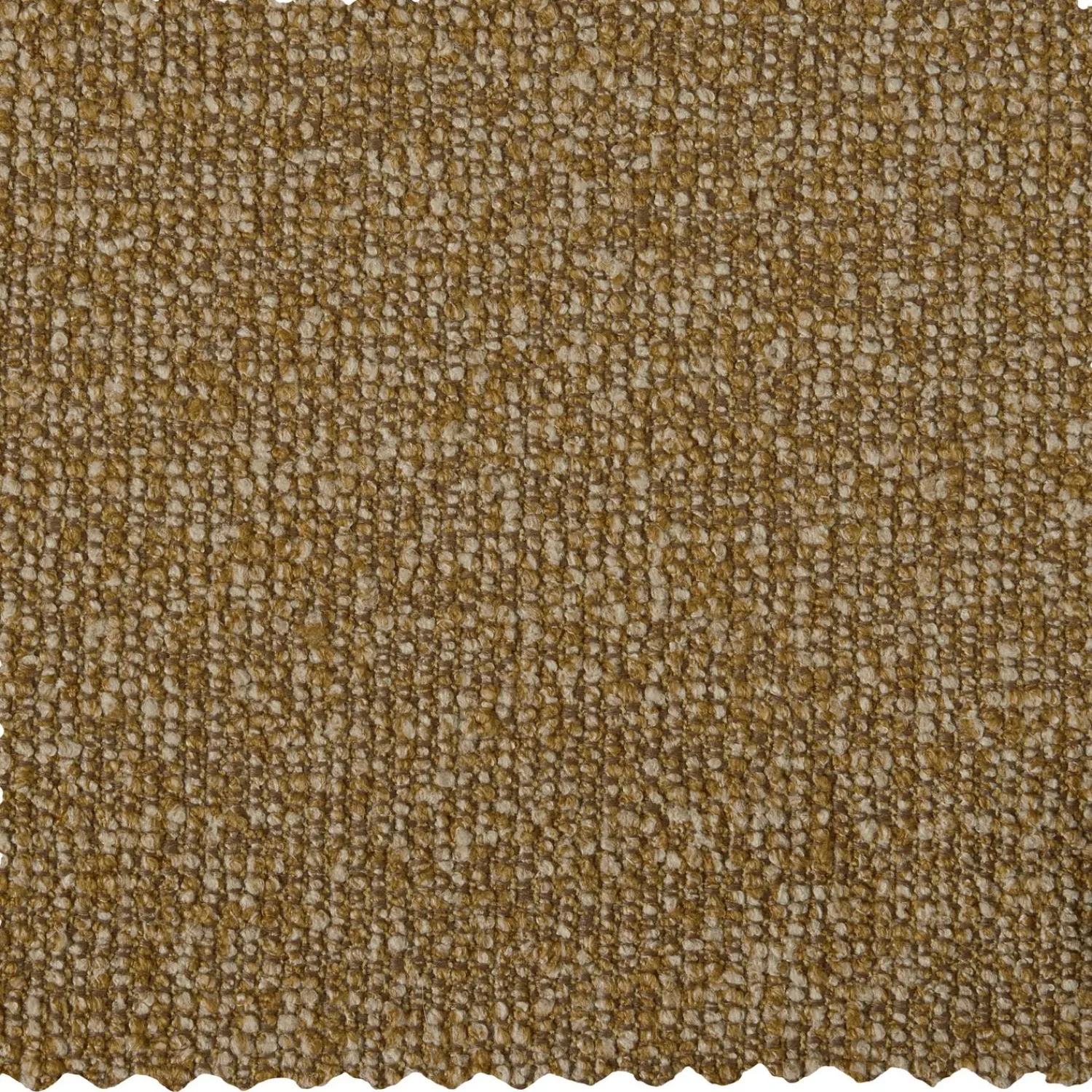 WOOOD Mojo eetbank 164 cm met rugleuning bouclé Geel/bruin melange