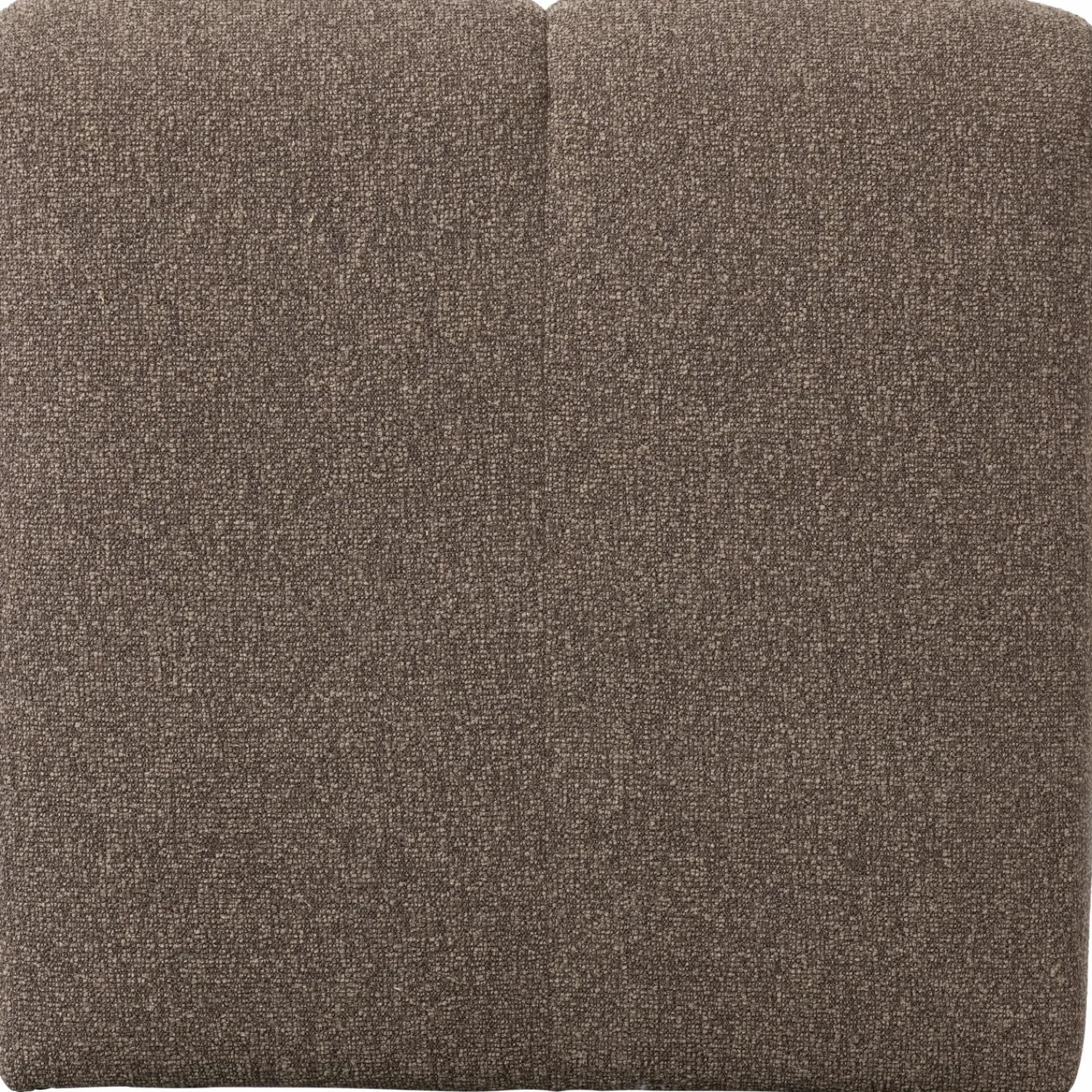 Hot WOOOD Mojo eetbankje 84 cm met rugleuning bouclé Bruin melange